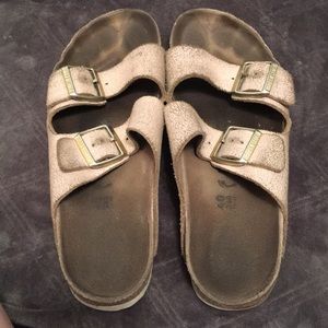 Rose Arizona Big Buckle Birkenstock’s